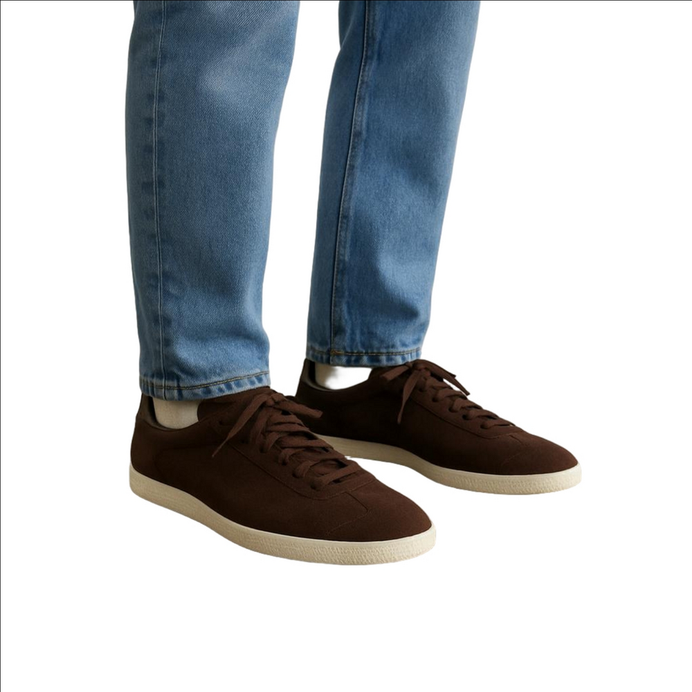 Adidas Vintage Originals Brown Suede Gazelles Sneakers size 7.5 - Picture 11 of 12